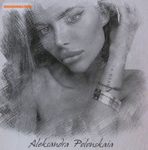 Model Aleksandra Bondareva ( Polonskaia ) / Александра Александровна Бондарева ( Полонская ) St. Petersburg, Russia
