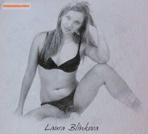 Model Laura Blinkova ( Bauska - Jurmala, Latvia ) + NFT
